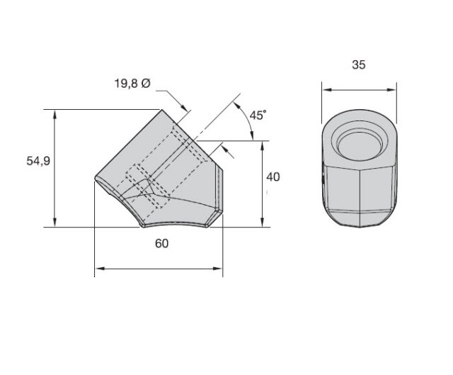C10 Block holder #1012278